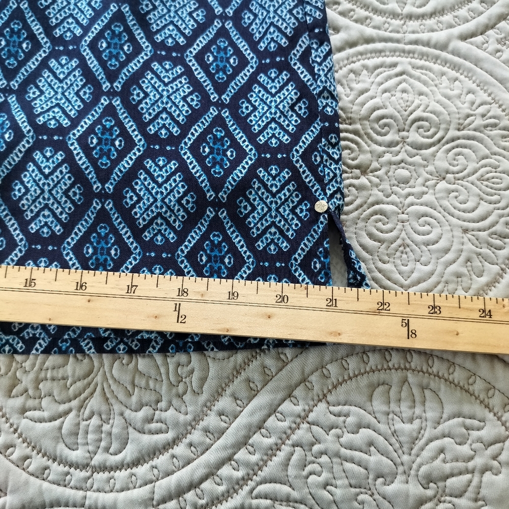 2/$30 Rafaella Comfort Blue Print Tennis Skort‎ Women Sz L Tennis Golf Prep - Picture 8 of 12